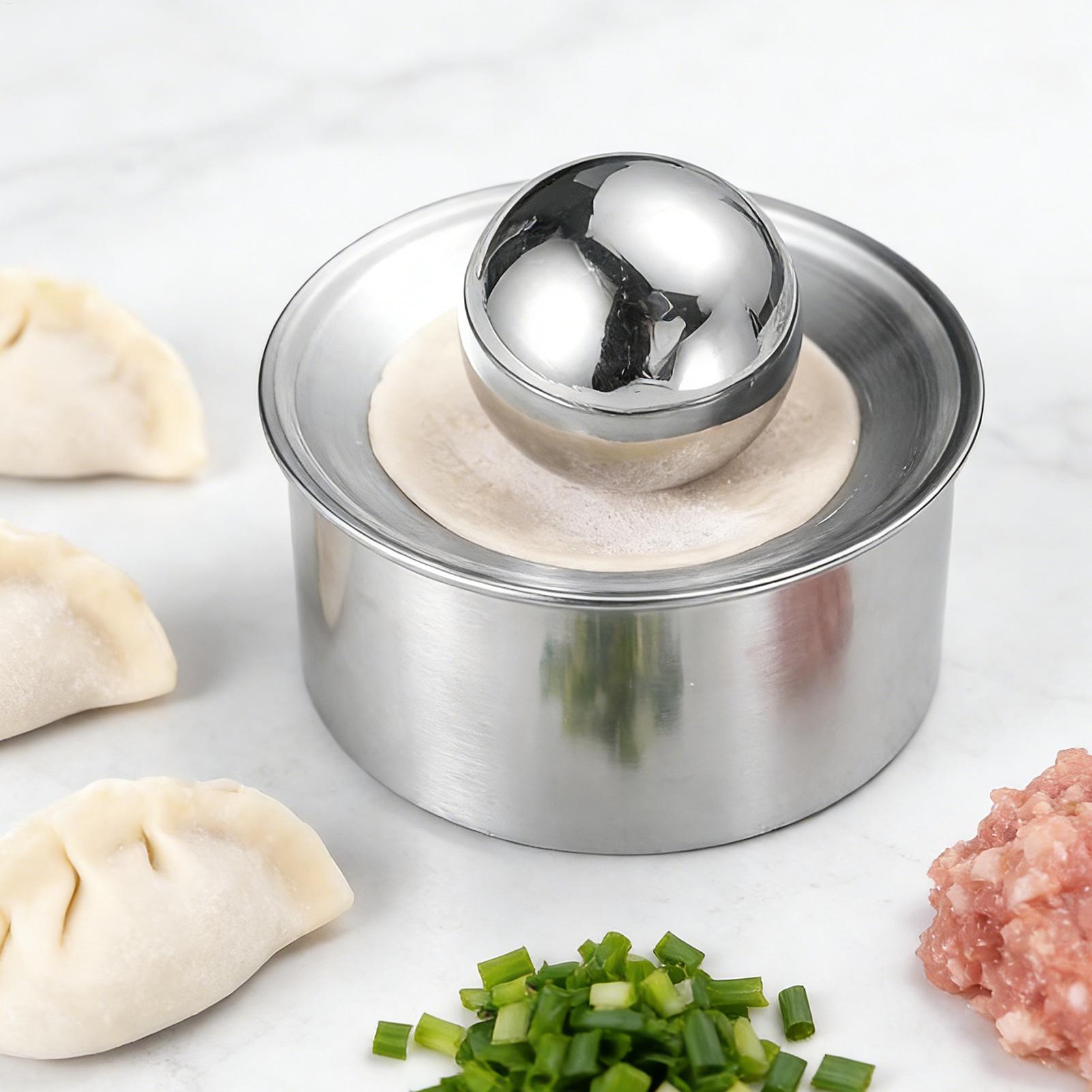 Kitchen Gadgets Dumpling Maker - 수동 만두피 프레스 기계, 반죽 시트
