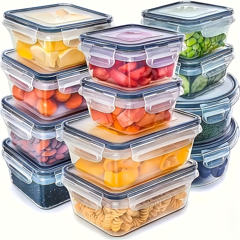 Kitchen Gadgets Organizer - 8Pcs 용기 4개 뚜껑 4개 세트