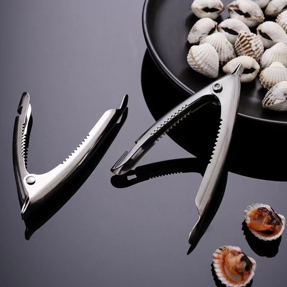 새로운 창의적인 굴따개 클램프 녹슬지 않는 스테인리스  - Kitchen Gadgets New Products 리뷰 및 가격