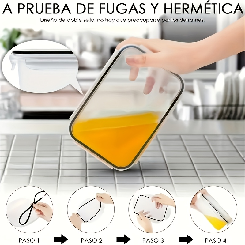 8Pcs 용기 4개 뚜껑 4개 세트 주방 밀폐용기 플라 - Kitchen Gadgets Organizer 리뷰 및 가격
